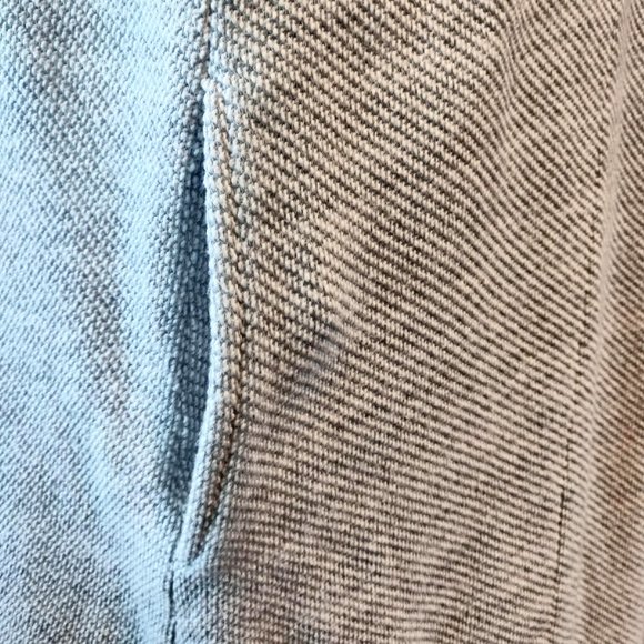 FP Beach Free People Gray Ocean Avenue Hood Pockets Oversized Shapeless Dress S - Picture 6 of 7